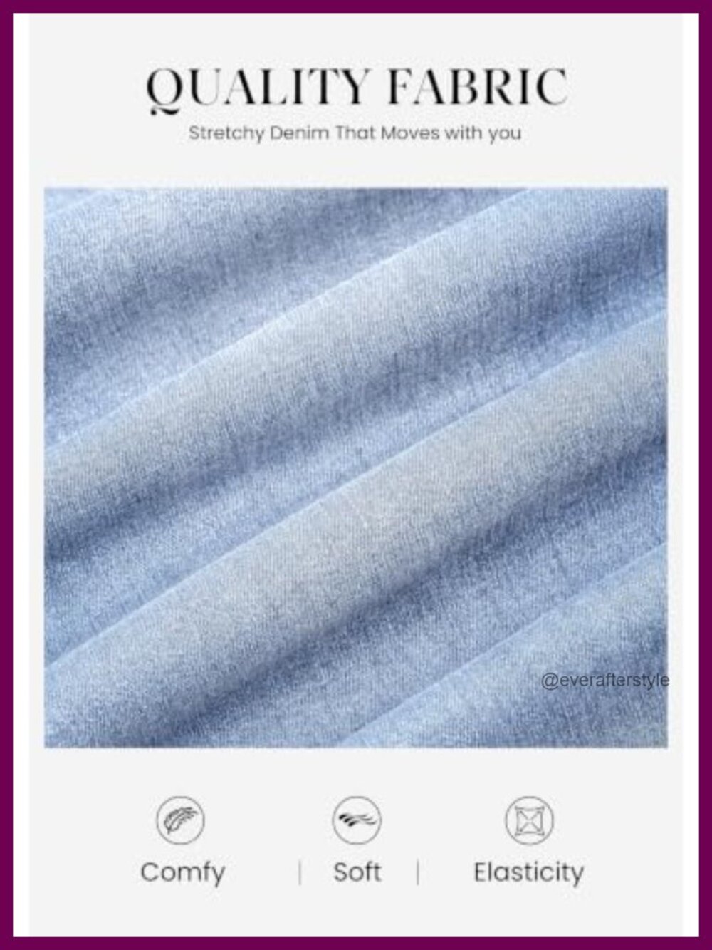 Wide Leg Baggy Denim Jeans High Rise Y2K Stretchy Pants - Picture 4 of 6